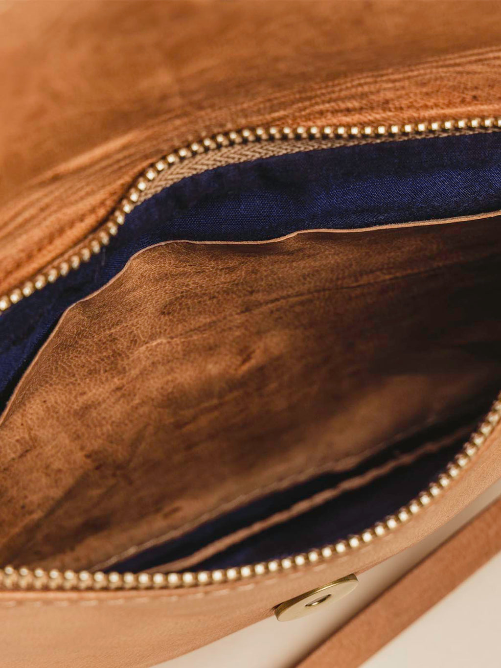 Leather Crossbody Clutch