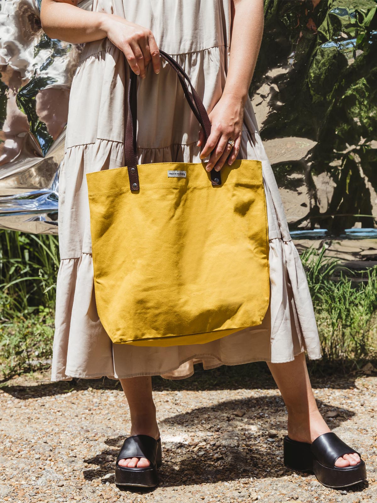 Yellow Tote Bag
