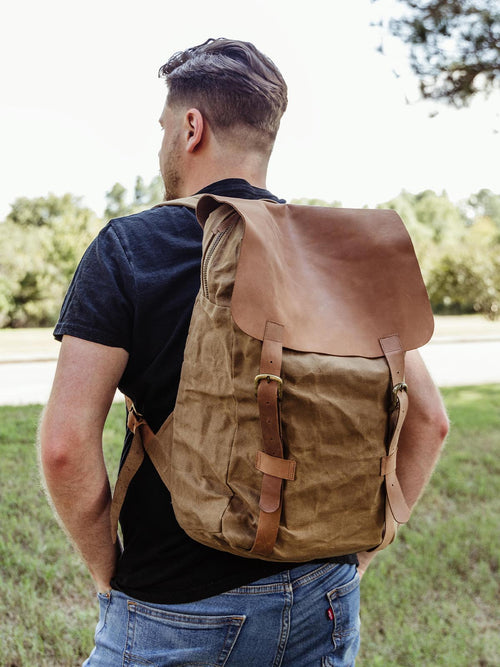 Arjun Canvas Backpack