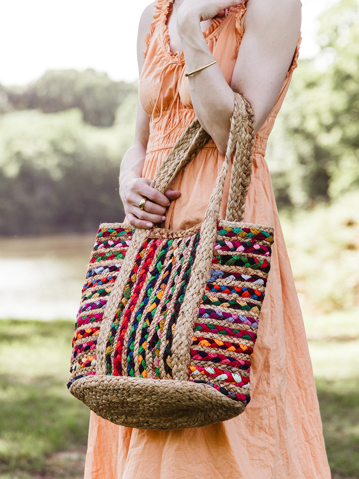 Leela Jute Tote Bag